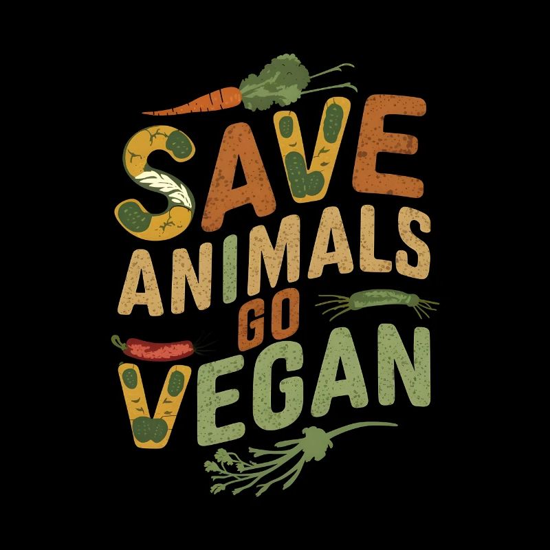 Save animals go vegan
