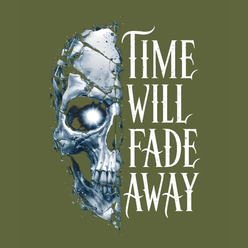 Die Zeit des Schädels wird verblassen