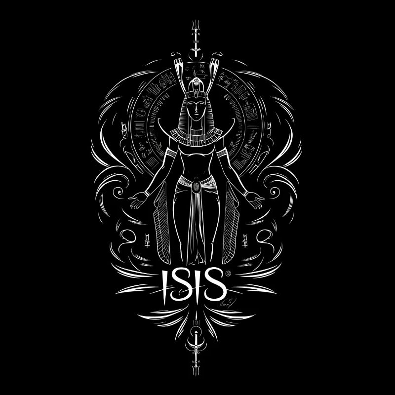 Dieu égyptien ISIS Mythologie