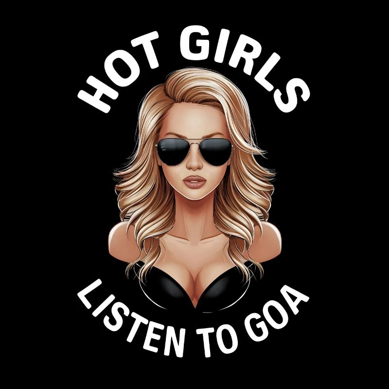 Les filles chaudes écoutent goa