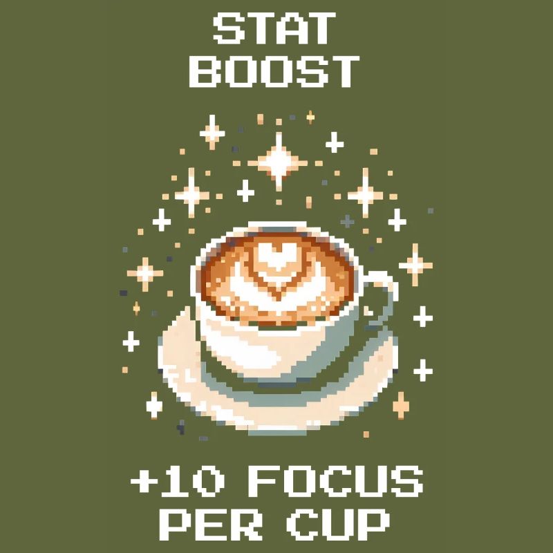 Stat Boost: +10 Focus per Cup | Coffee