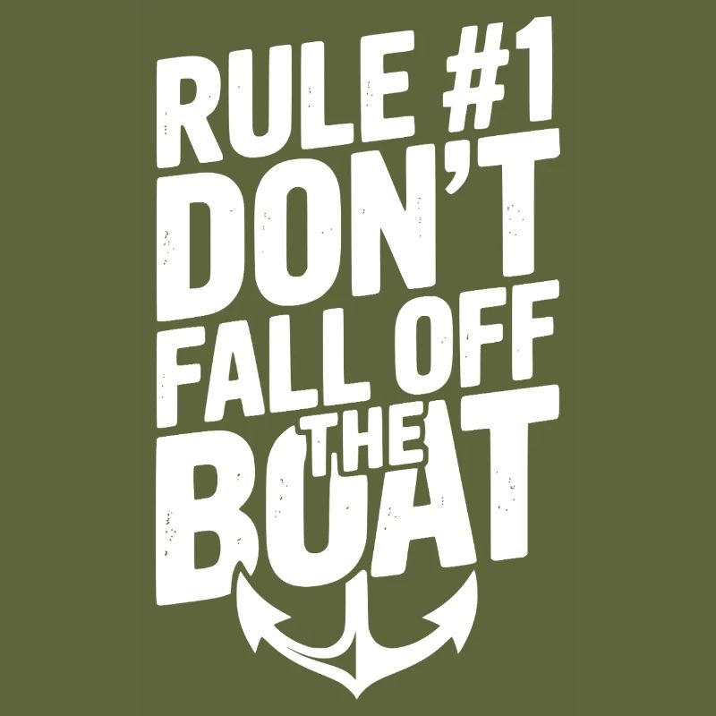 Regel #1: Fallen Sie nicht vom Boot