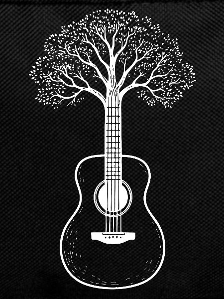 Guitar, Tree – Music, Nature, Art, Guitarist