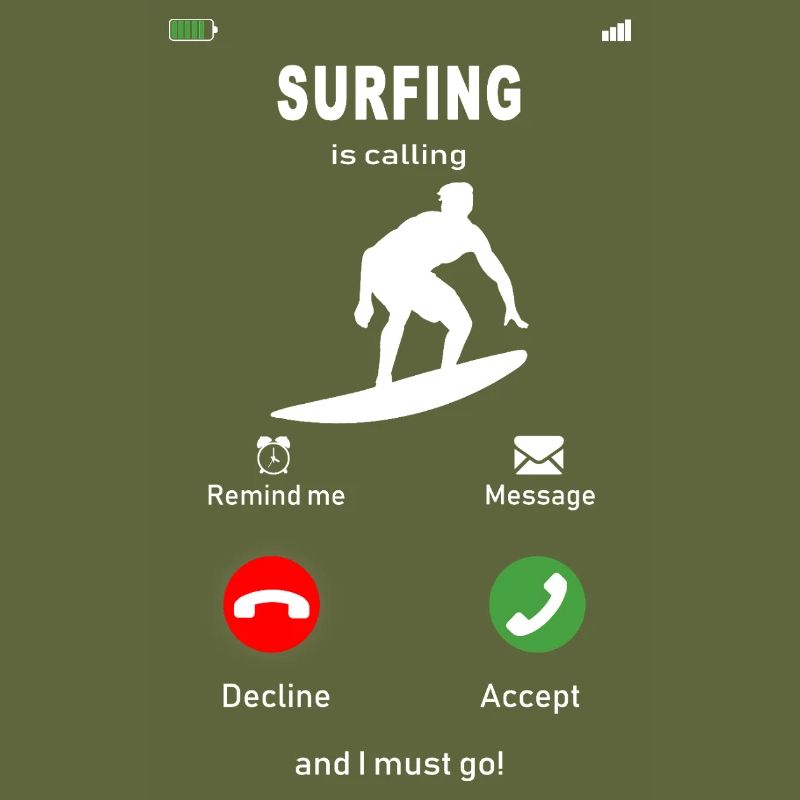surfing is calling