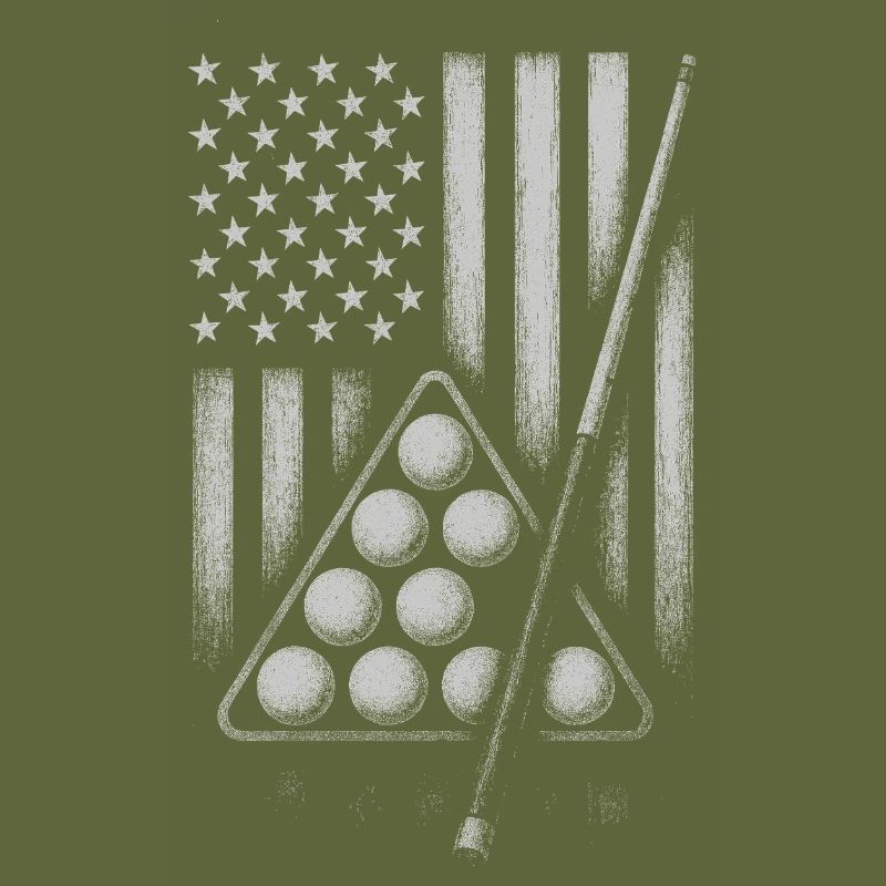 Conception de boules de billard Flag