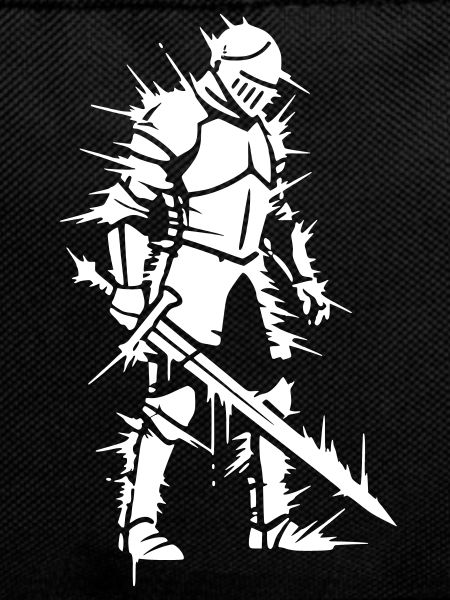 Knight Glitch Energy Gaming Vector