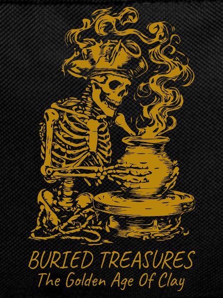 Golden Clay Skeleton Treasures