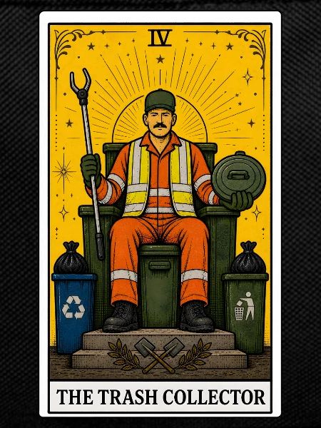 Garbage collector | Disposal Profession Tarot