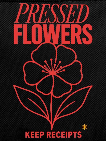 Blumen pressen – Pressed Flowers Keep Receipts
