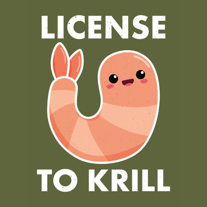 Lizenz für Krill, Garnelen oder Garnelen