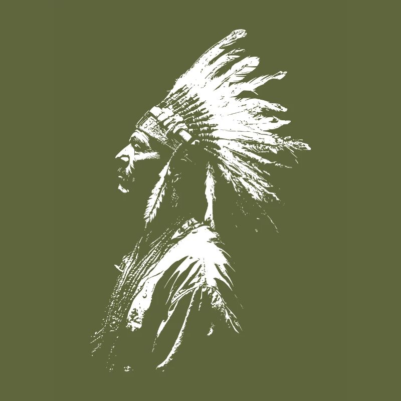 Native American silhouette