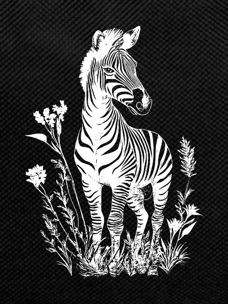 Zebra Blumen Floral