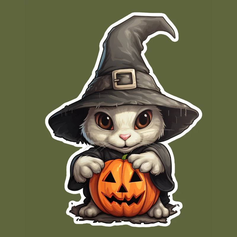 Halloween Witch Bunny