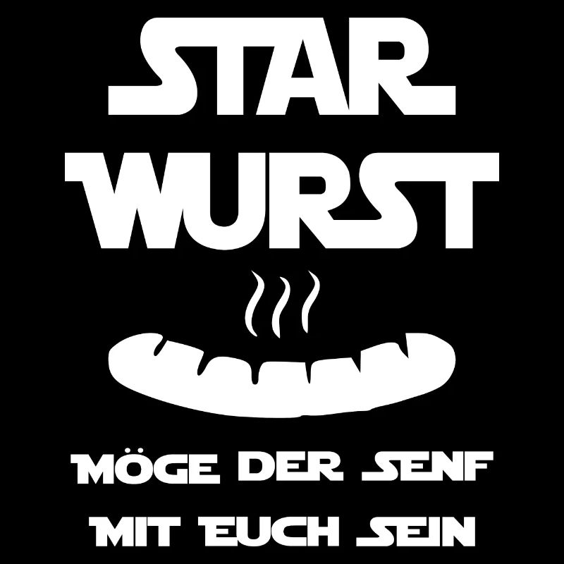 Star Wurst Grill Design Spruch