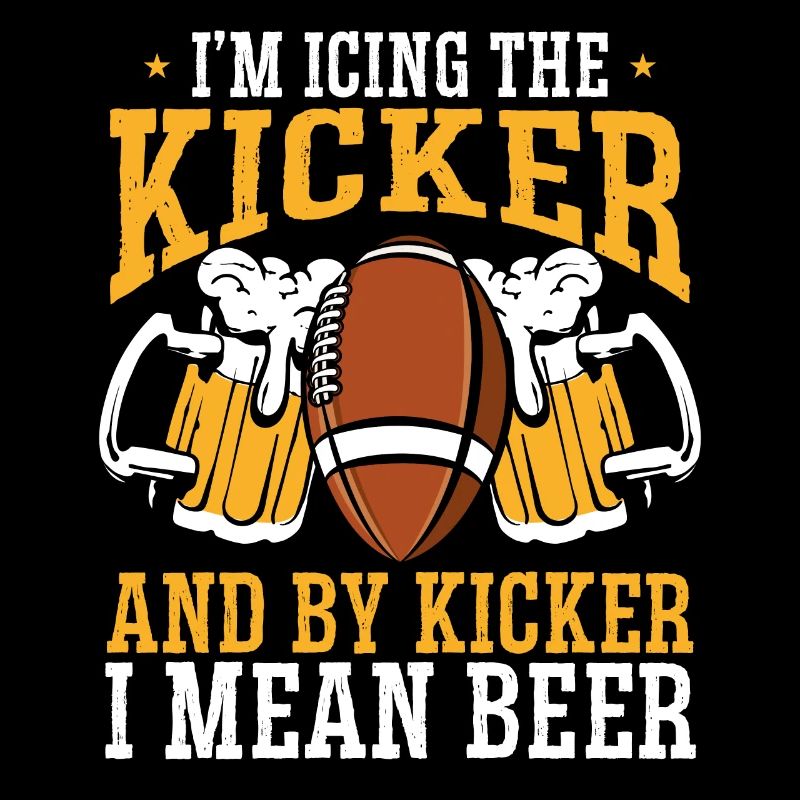 Je voyage le kicker avec de la bière