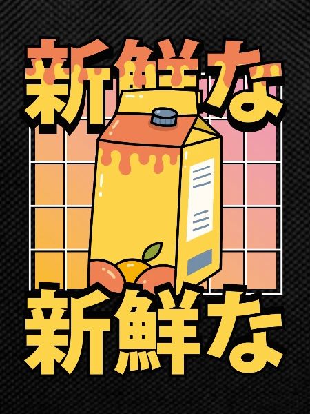 Sweet Kawaii Orange Juice