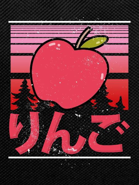 Sweet Kawaii Fresh Apple