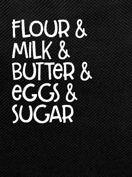 Baking recipe