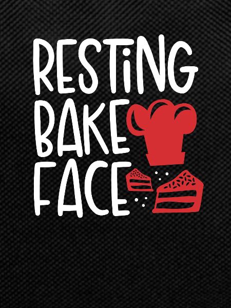 Resting cheek face