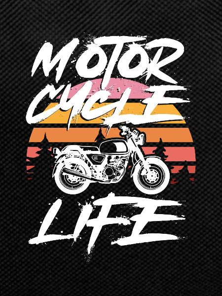 Motorcycle life in retro