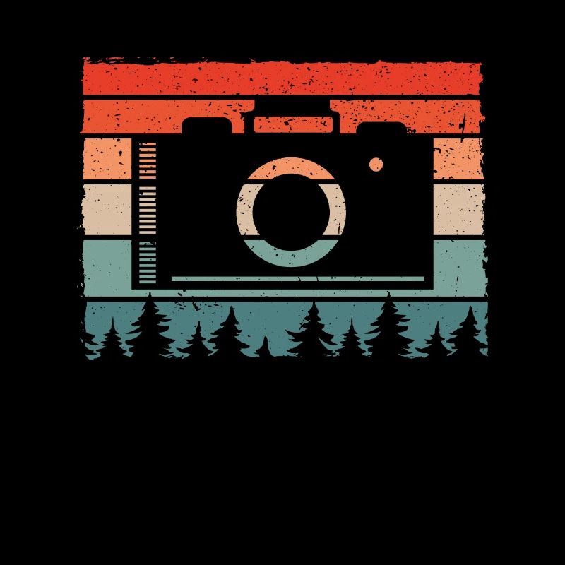 Camera in vintage color