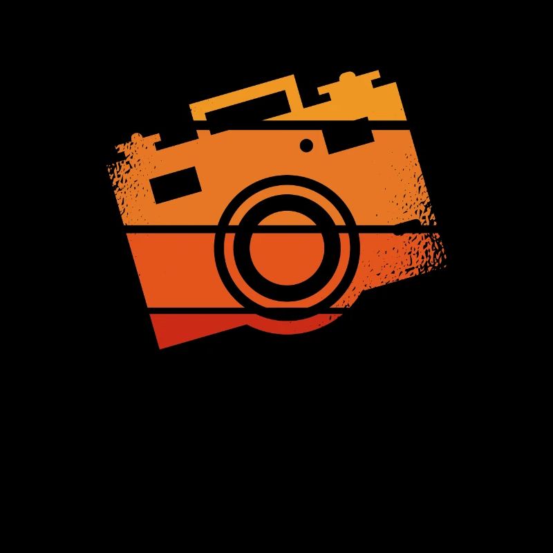 Camera in retro color
