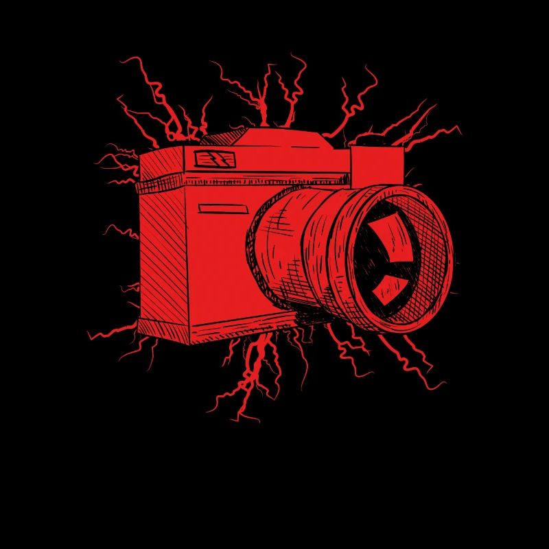Rote Digitalkamera