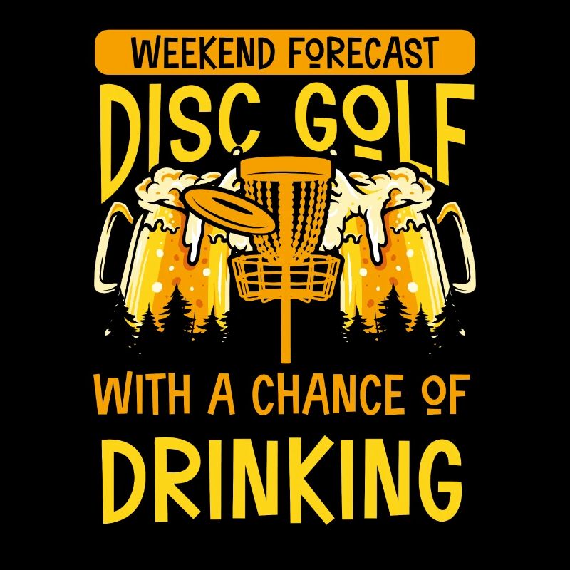 Discgolf Und Bier Trinken