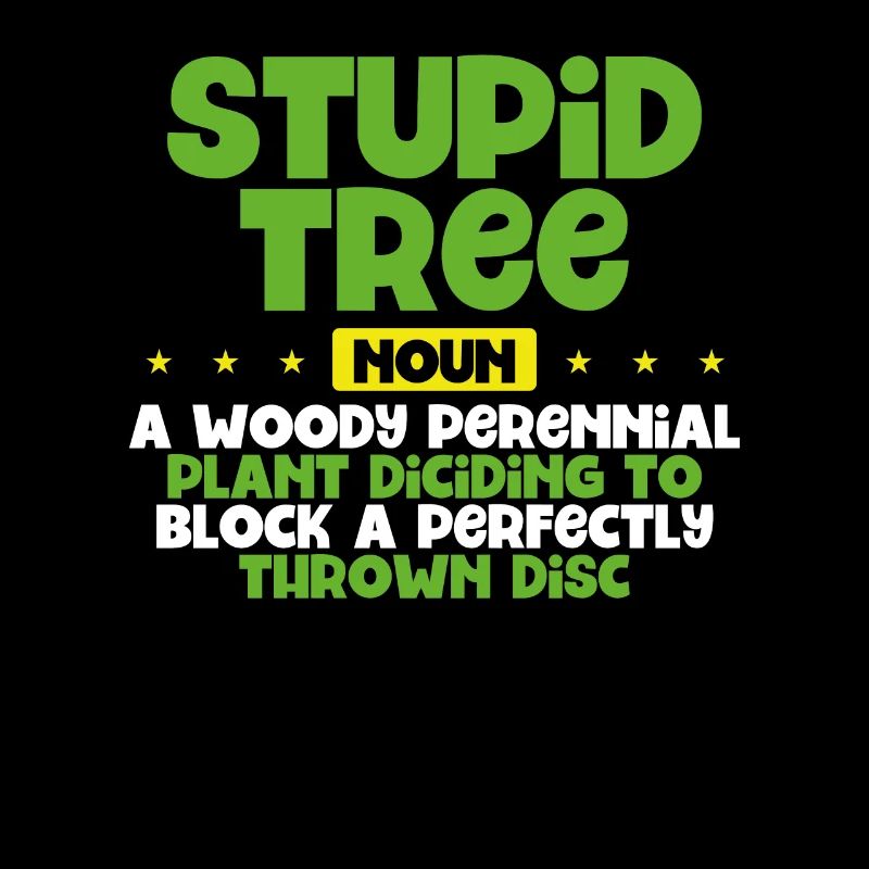 Dummer Baum Substantiv Discgolf