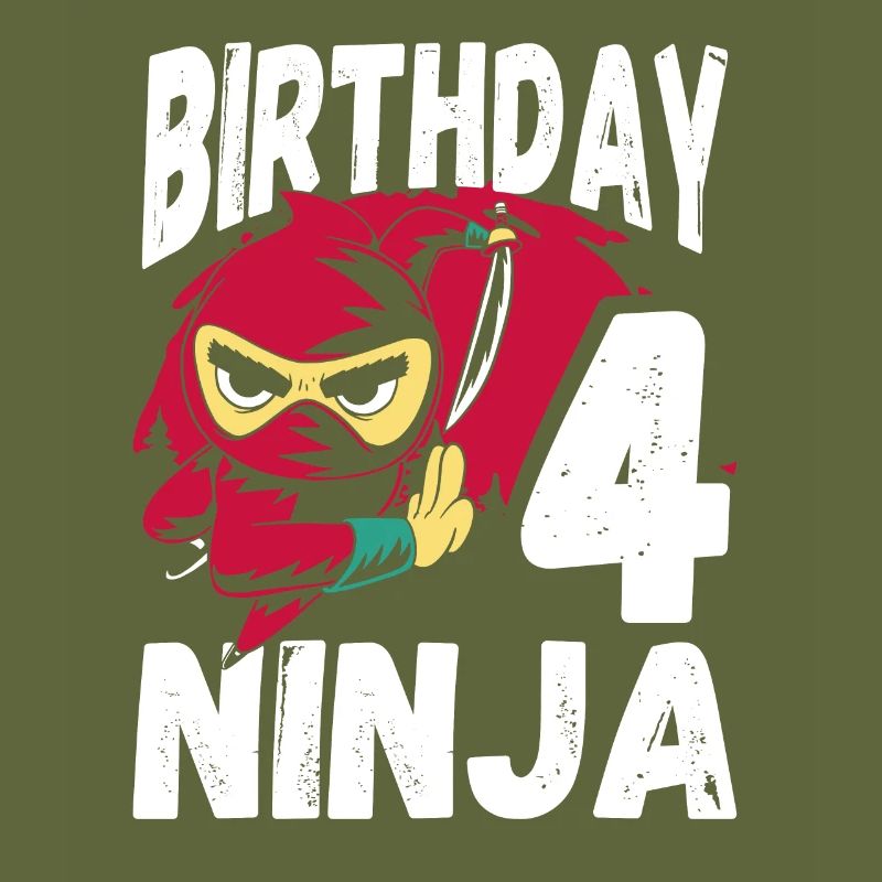 Cool Ninja for 4th Birthday