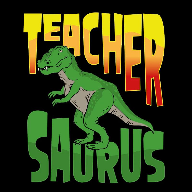 Teacher T rex dinosaur