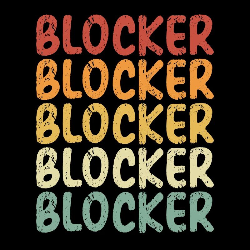 Volleyball blocker Retro