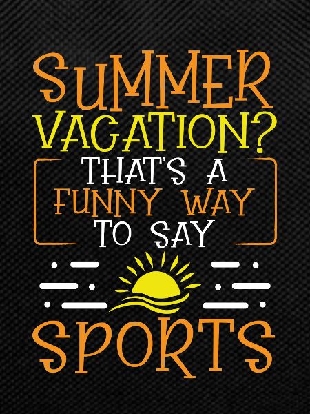 Sporty summer holidays