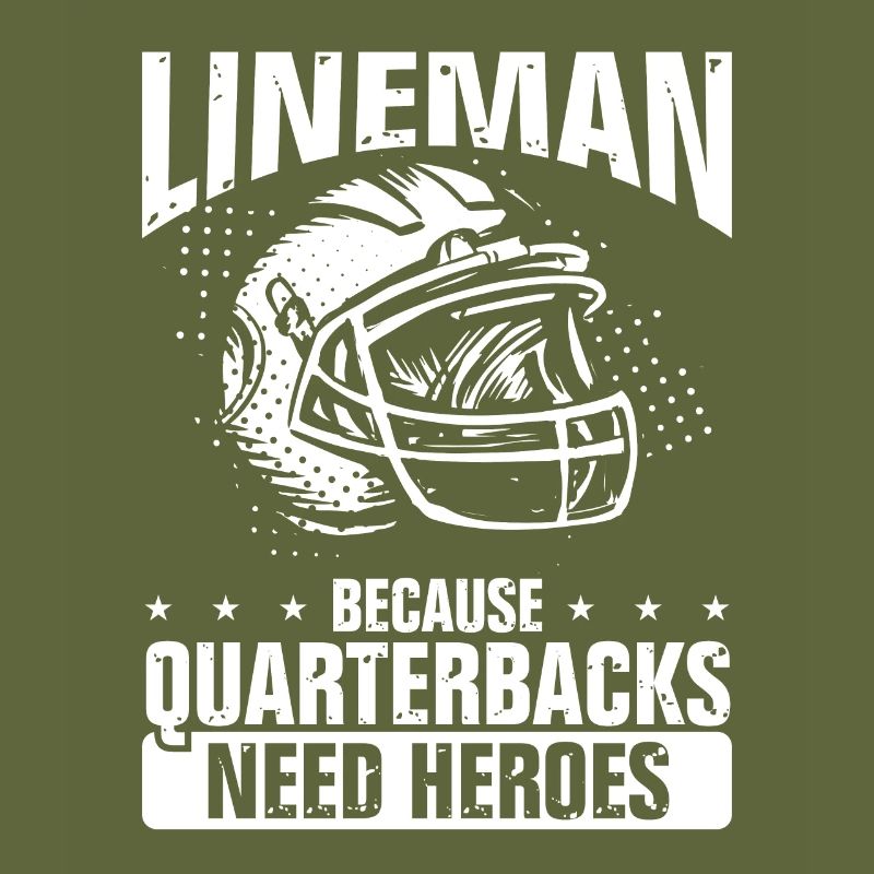 Lineman parce que les quaterbacks ont besoin de héros