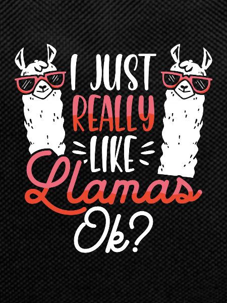 I like llamas very much