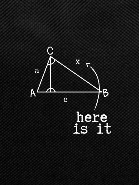 Here is the X