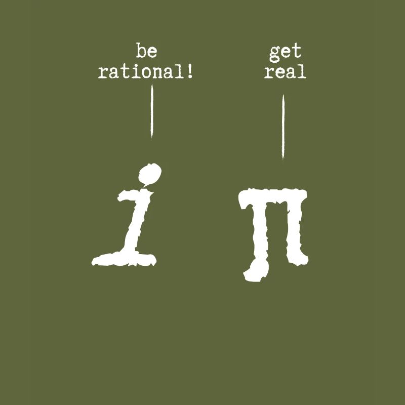 Funny math circle number pi