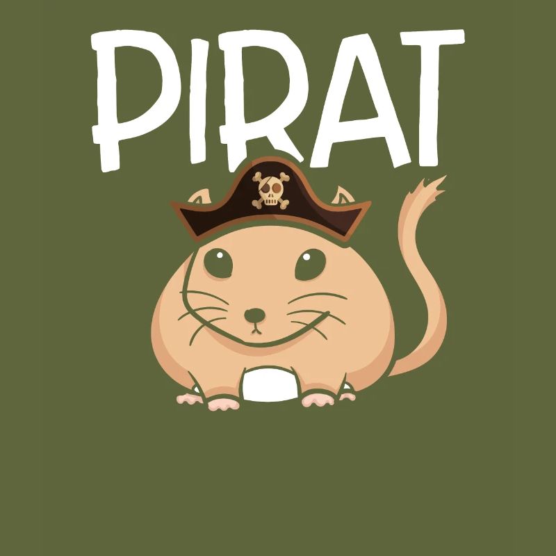 Cute Pirate Rat