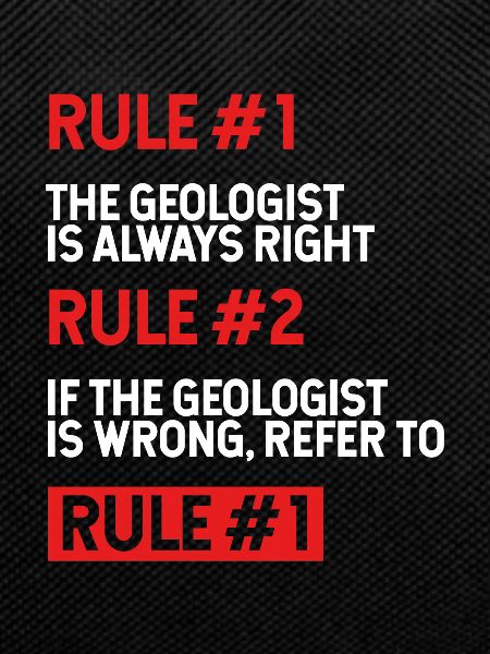 Geologist Rules