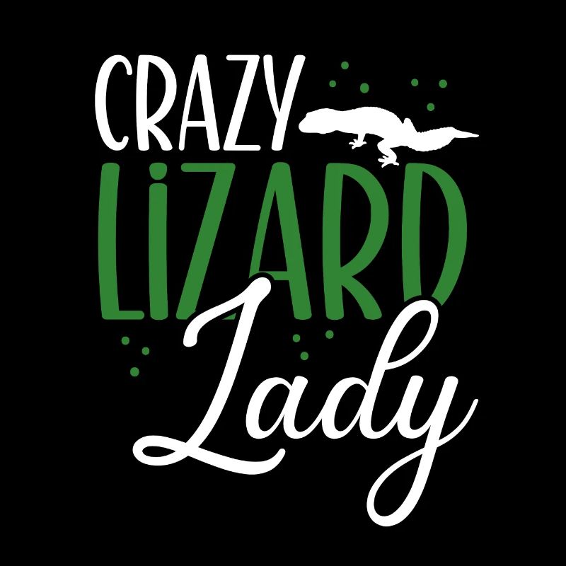 Crazy lizard lady