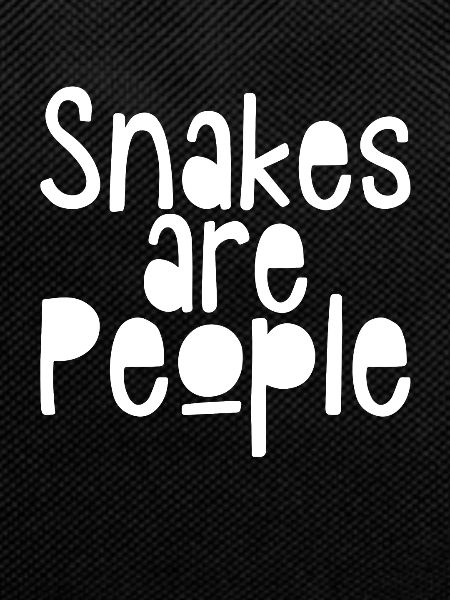 Snakes are people