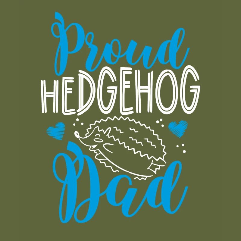 Proud Hedgehog Papa