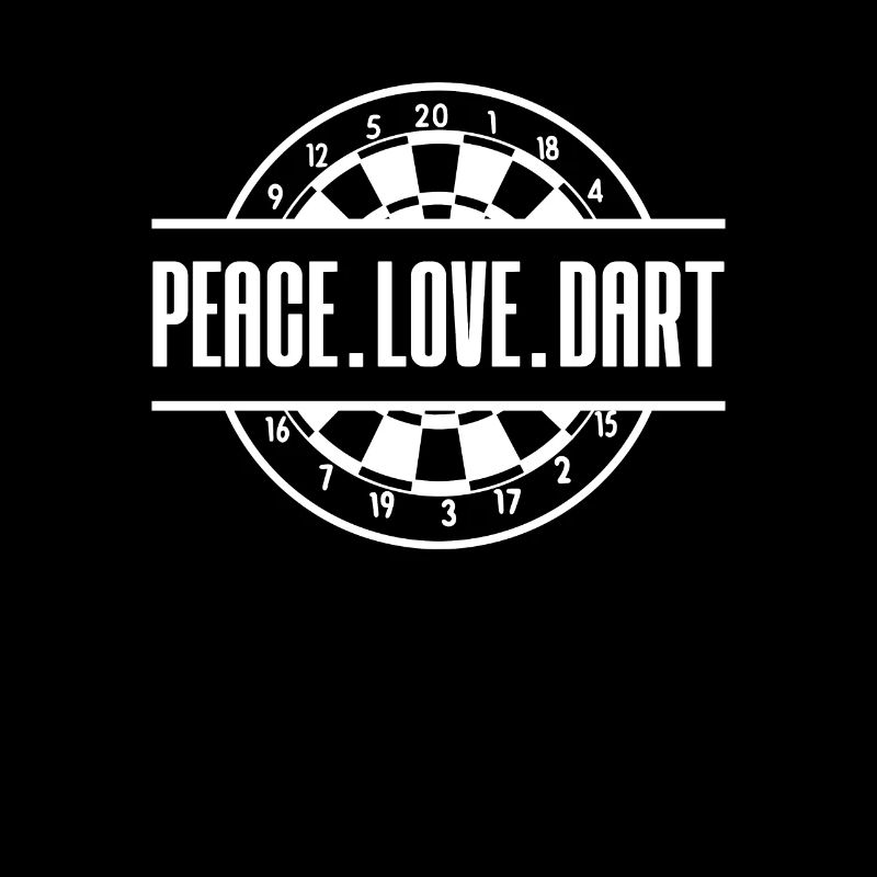 Peace Love Darts