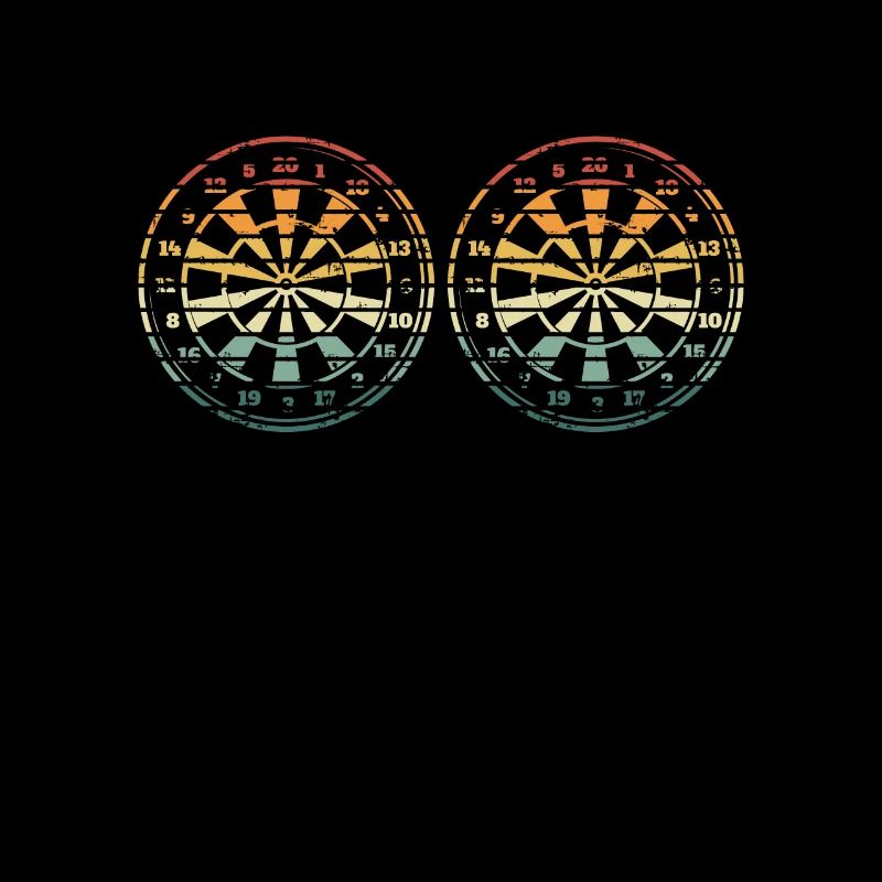 Zwei Dartscheiben