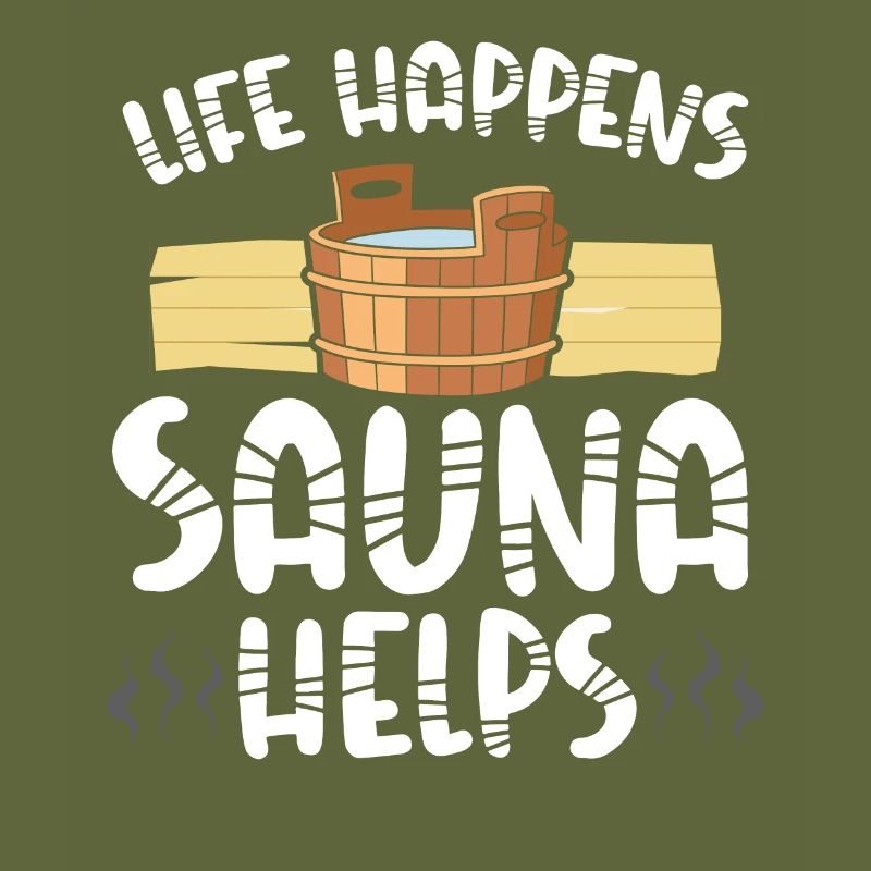Das Leben Passiert Sauna Hilft