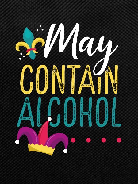 May contain alcohol