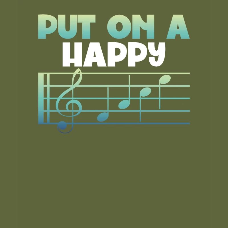 Mettez des notes de musique joyeuses sur
