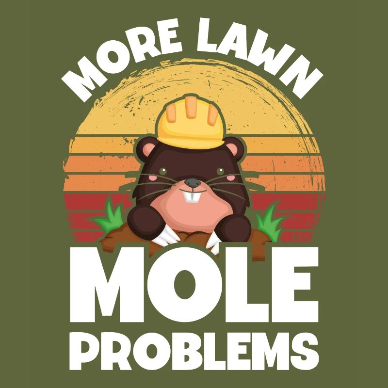 More problems with lawn moles