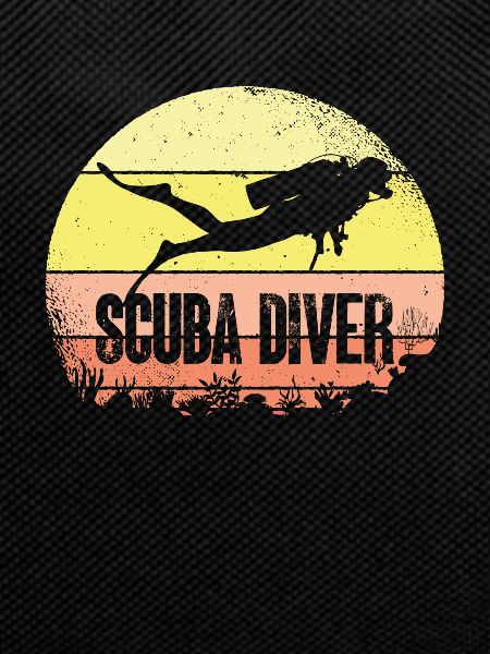 Diving with equipment