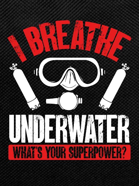 I underwater
